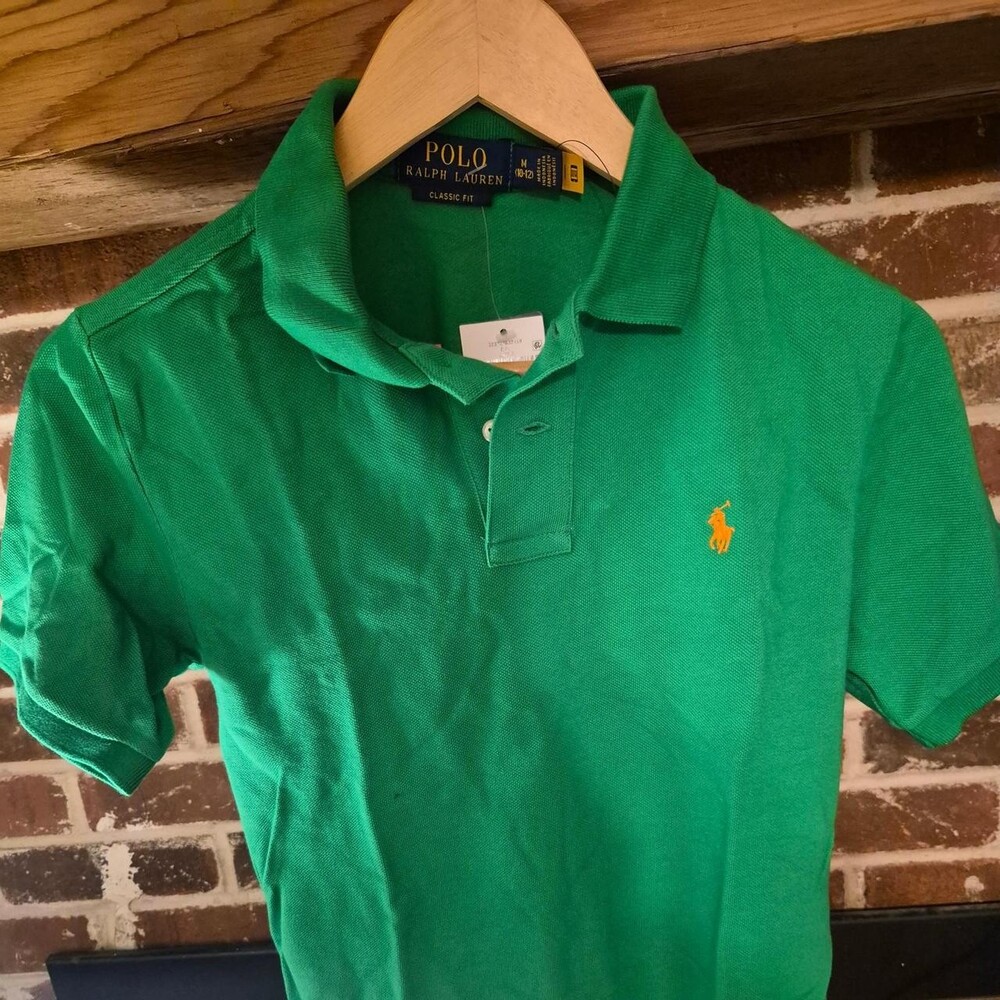 Green Polo Ralph Lauren polo shirt in size M #preppy #classic